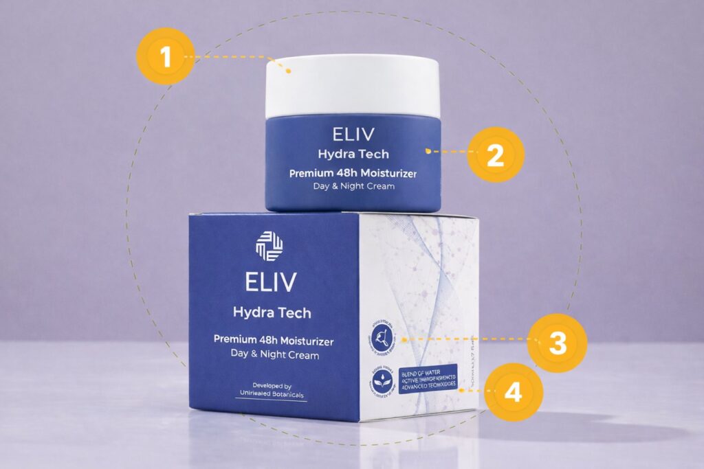 eliv hydra tech moisturizer product 4 spot